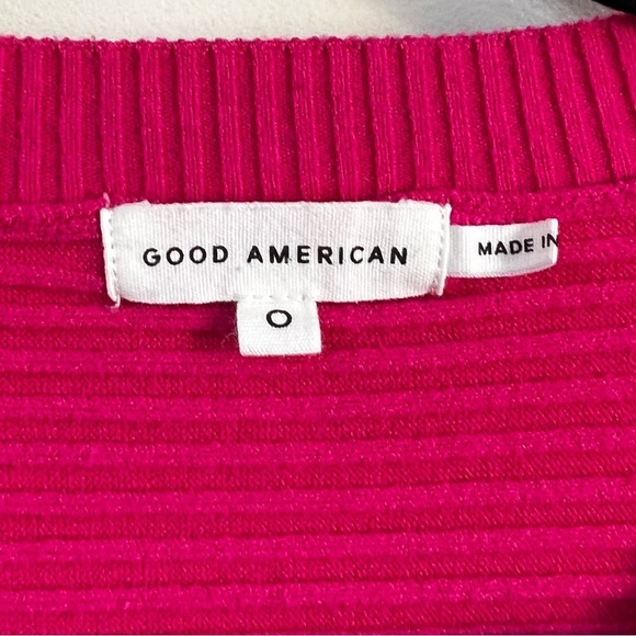 Good American Ribbed Crewneck Pullover Sweater - Picture 8 of 13